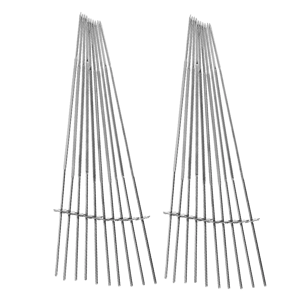 

Auto Rotating Barbecue Skewers Stainless Steel Durable Gear Even Heat Outdoor Camping Grilling Flip Stick For Meat Vegetable