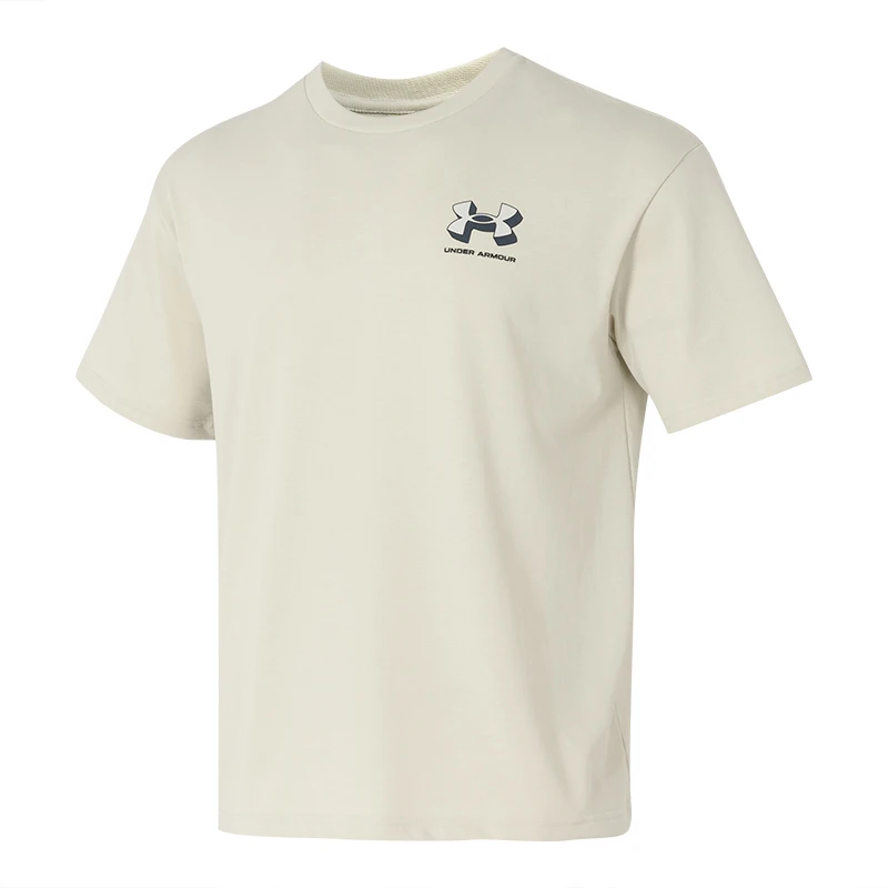 

Underarmour T-Shirt Men's Sportswear Fitness Training Iron Exercise Soft and Comfortable Top Breathable Short-Sleeved 1387285-273