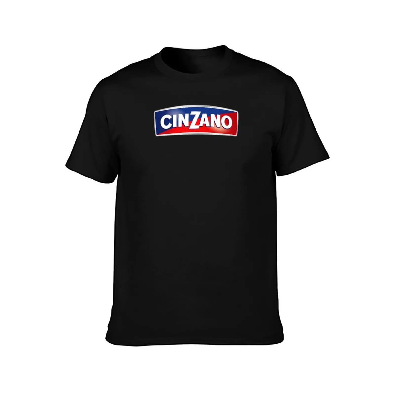 Cinzano Logo Monogram T-Shirt Fashion Graphic Tee for Men T-Shirt
