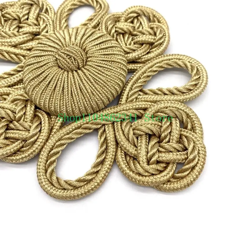 652F Cheongsam Knot Buttons Closure Sewing Fasteners for Sweater Coat Cheongsam Traditional Handcraft Accessories