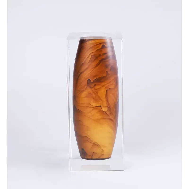 Modern Simple Acrylic Crystal Vase Luxury Flower Ornament for Living Room Dining Table European Style Home Decoration Mahit