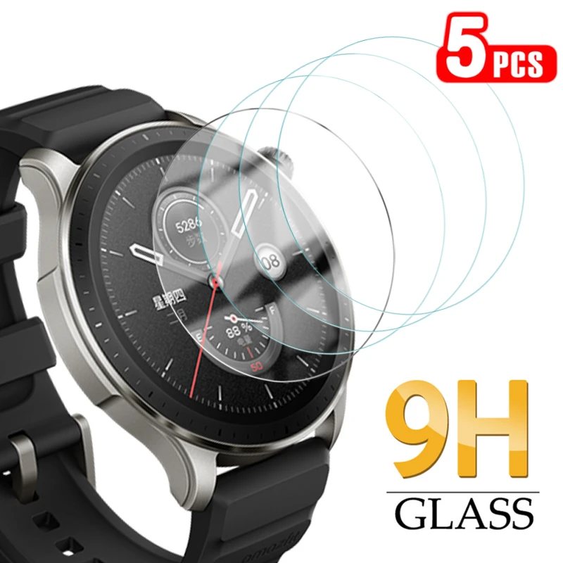 HD Screen Protector Glass For Amazfit GTR 4 Anti-shatter Protective Film For Huami Amazfit GTR4 Smartwatch HD Tempered Glass