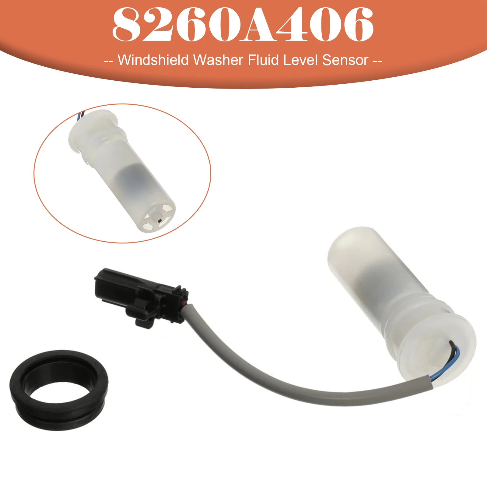 

Areyourshop Windshield Washer Fluid Level Sensor 8260A406 for Mitsubishi Outlander 2014-2023