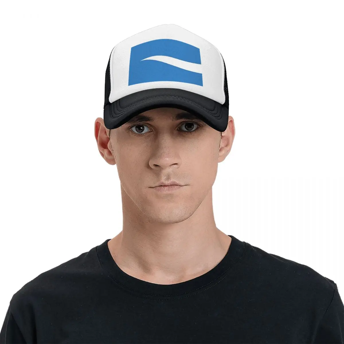 Just Some Pocari Sweat Merch Cap Casual Mesh Baseball Caps Adjustable Hat Hip Hop Summer Unisex Baseball Hats