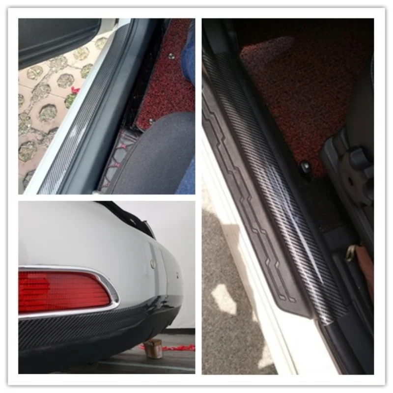 ملصق سيارة نانو من ألياف الكربون ، ثلاثي الأبعاد ، معجون ، باب ، واقي عتبة ، شريط لاصق مقاوم للماء ، تصنعه بنفسك ، 3: 5: 50: 7: 10