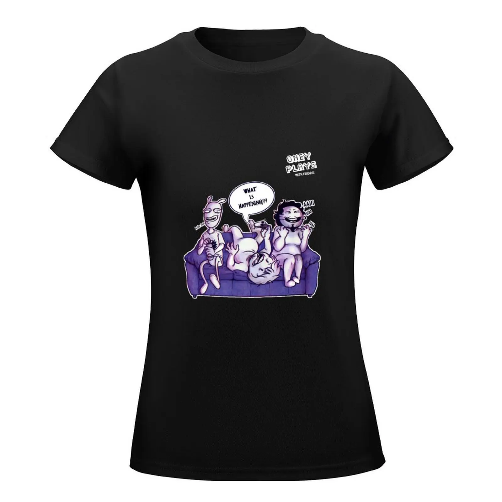 OneyPlays: Couch Boys T-Shirt cute tops Blouse luxury designer clothing Women