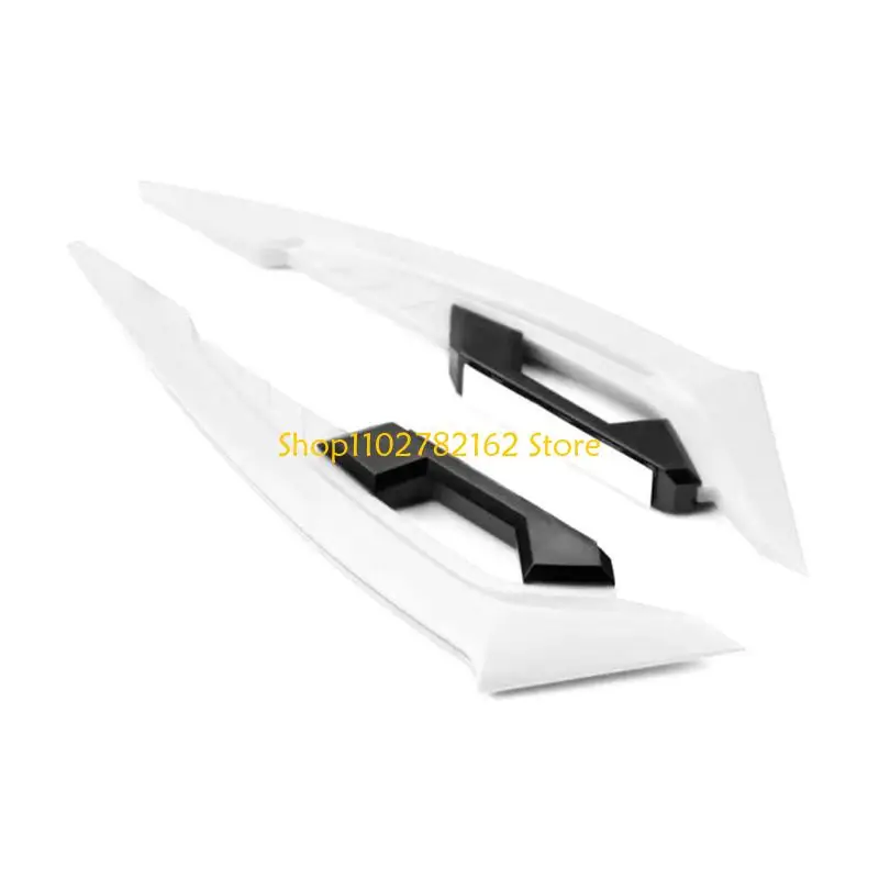 

547B 2pcs Motorcycle Aerodynamic Winglets Front Side Spoiler for Enhanced Stability on Electric Motorcycles Stable Commuting