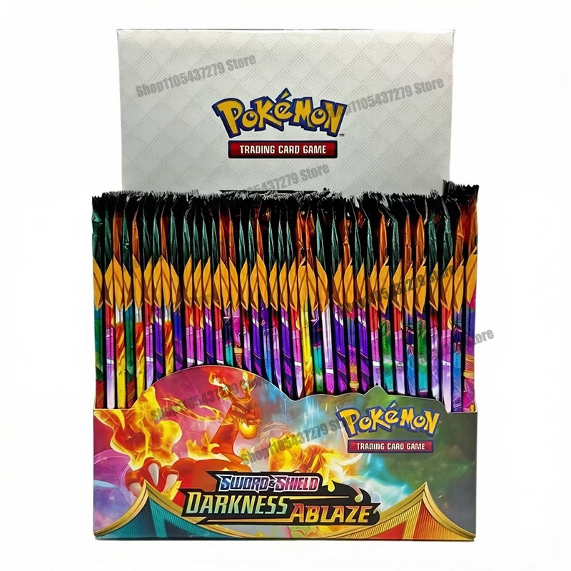 SWORD&SHIELD Full Series 4 Packs Card Evolutions English Booster Battle  Card Game Carte Trading Collection Cards