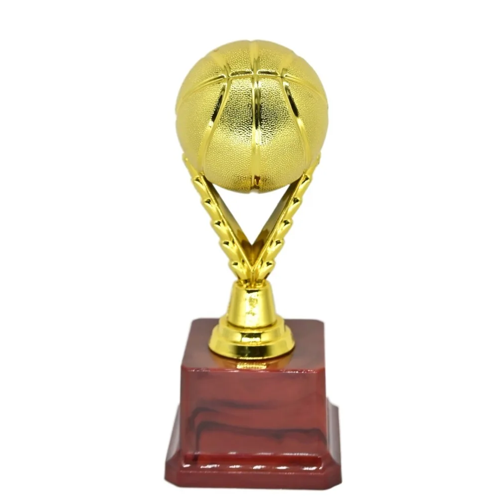 Premio de fútbol de varios tamaños de alta calidad, recuerdo de voleibol de plástico de Color dorado, medallas para niñas, suministro de recompensa, premio para niños