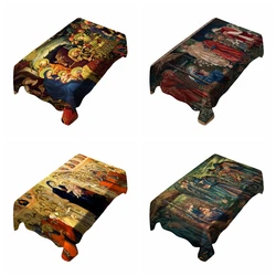 Star Bethlehem Worship Of Wise Men The Virgin And Child On Throne With Saints Tablecloth By Ho Me Lili For Table Decor