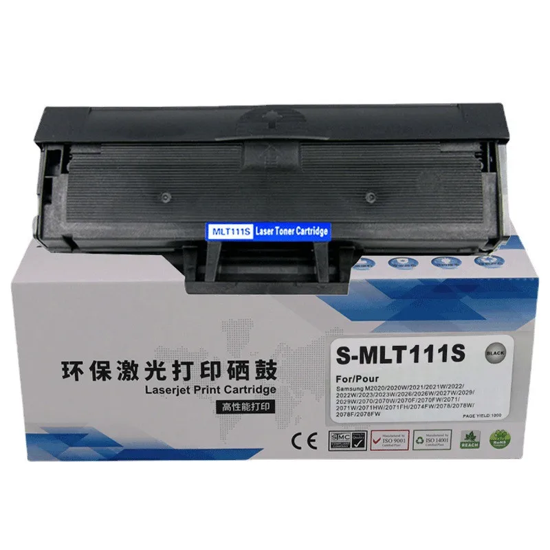 For Samsung MLT-D111S Toner cartridge for Samsung M2070 M2020 M2021 M2022 M2071 M2020W M2070 M2070F 2070FW M2079F/M2079FWPrinter