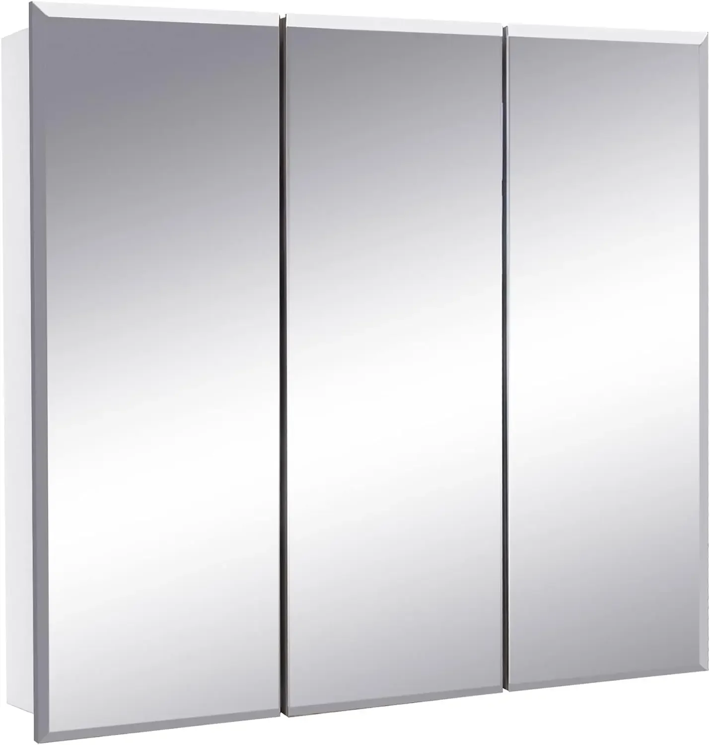 Cyprus Medicine Cabinet – Durable Pre-Assembled – Bathroom Wall Cabinet with Frameless Mirrored Doors, 24.5-Inch