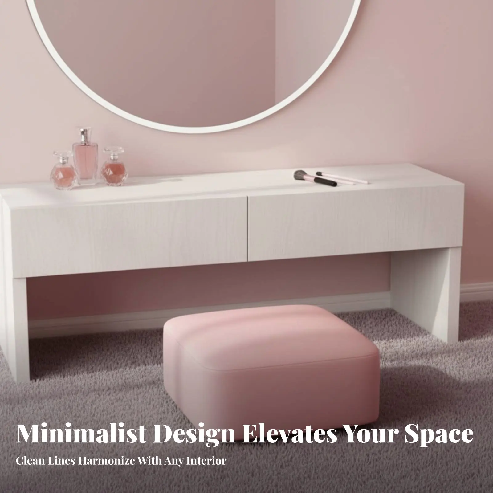 

Upholstered Footstool Padded Top Square Upholstered Stool Soft pad Multi-Purpose for Children, Bay casement, Bedroom, Entryway