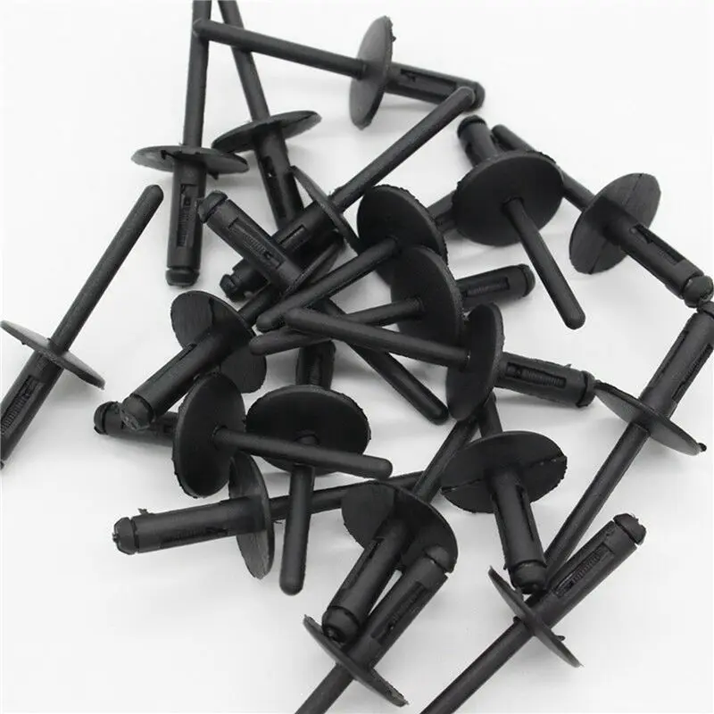 600Pcs Car Bumper Fender 6Mm Hole Plastic Rivets Fasteners 51717002953 For BMW Auto Inside Decorative Retaining Clip