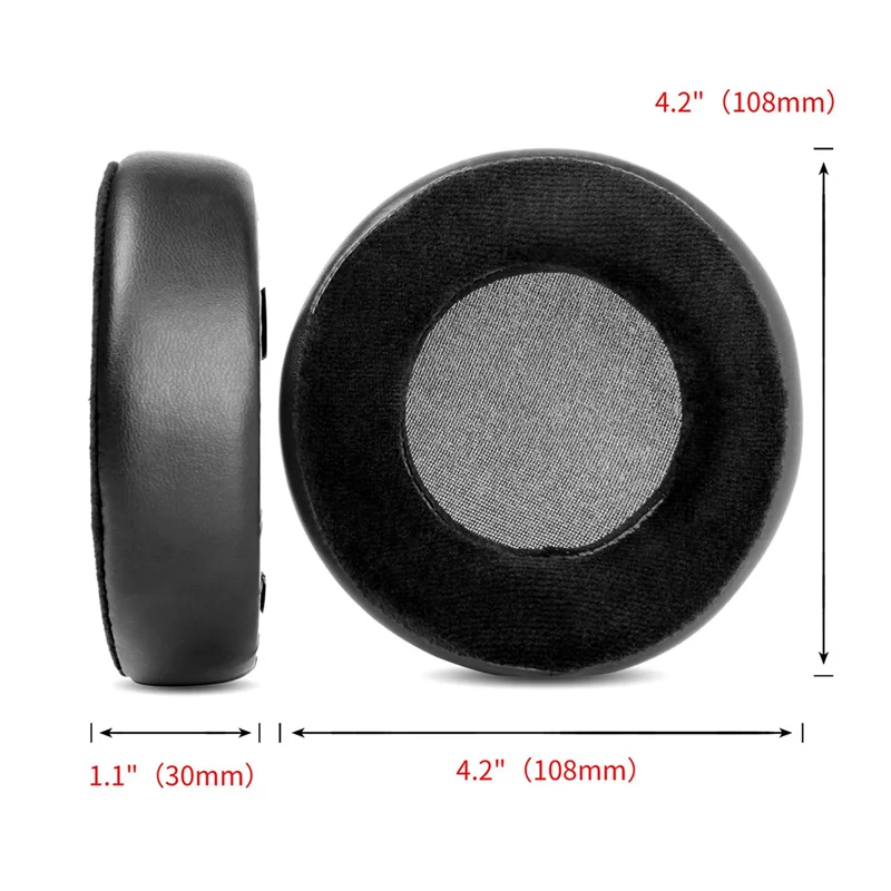 1Pair Foam Ear Pads Cushion Leather Earpad for HIFIMAN SUNDARA HE-400 HE400I HE400S HE-4XX HE-4XXs HE500 HE560 Headphone