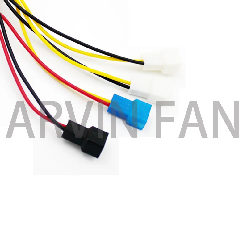 The Power D Port Fan 3Pin Interface Four Points (Two 12V, One 7V, One 5V)