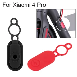 For Xiaomi Charging Port Rubber Cover Electric Scooter 4 Pro Dust Plug Silicone Rubber Case Protector Cap Charger Cover Accesso