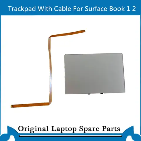 플렉스 케이블이 있는 오리지널 트랙패드, Surface Book 1 Book 2 1834 1835 1704 1703 터치 패드, 13.5 인치