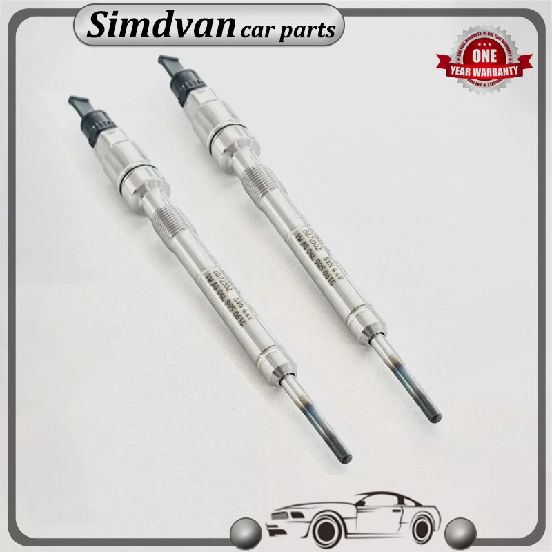 2/4Pcs 03L905061F Car Glow Plug 03L905061G for A3 A8 Q5 Q7 Volkswagen Golf Passat 03L905061E 059905061E 059905061H