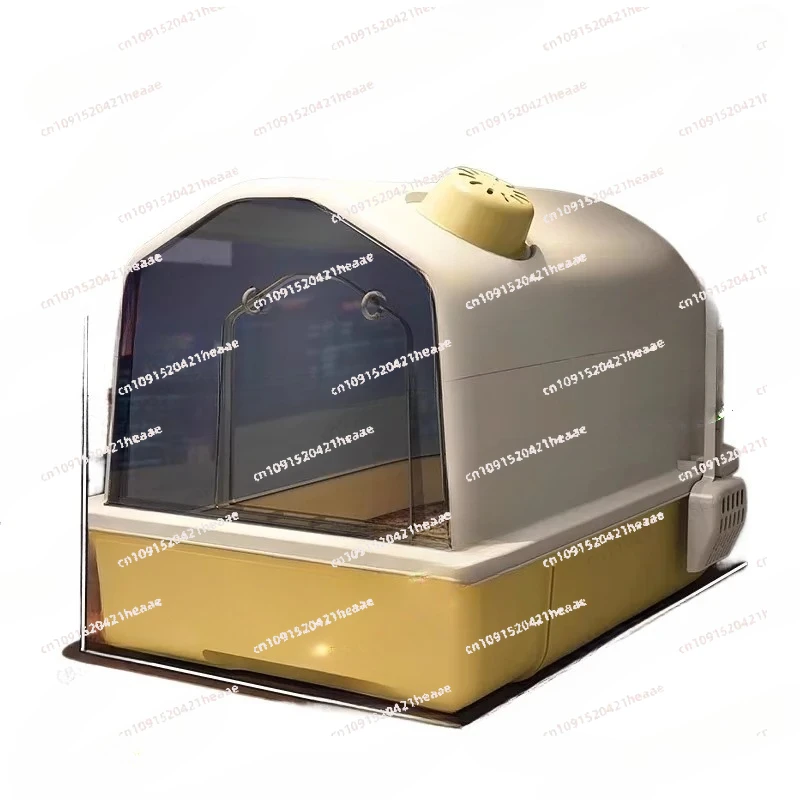 Suitable for Cat litter basin Anti-fully enclosed oversized toilet  basin Extra large special cat shit