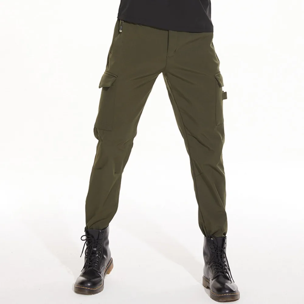 

Summer Outdoor Quick-Drying Trousers Lightweight Multi-Pocket Waterproof Hiking Sports Loose Casual Trousers Men'S Overalls