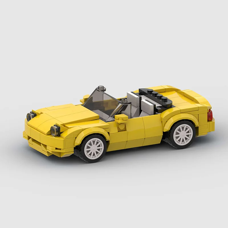 

MOC MX5 Super Sports Cars Building Blocks Bricks DIY Sets Gifts Toys For Boys & Girls & Adults 235PCS