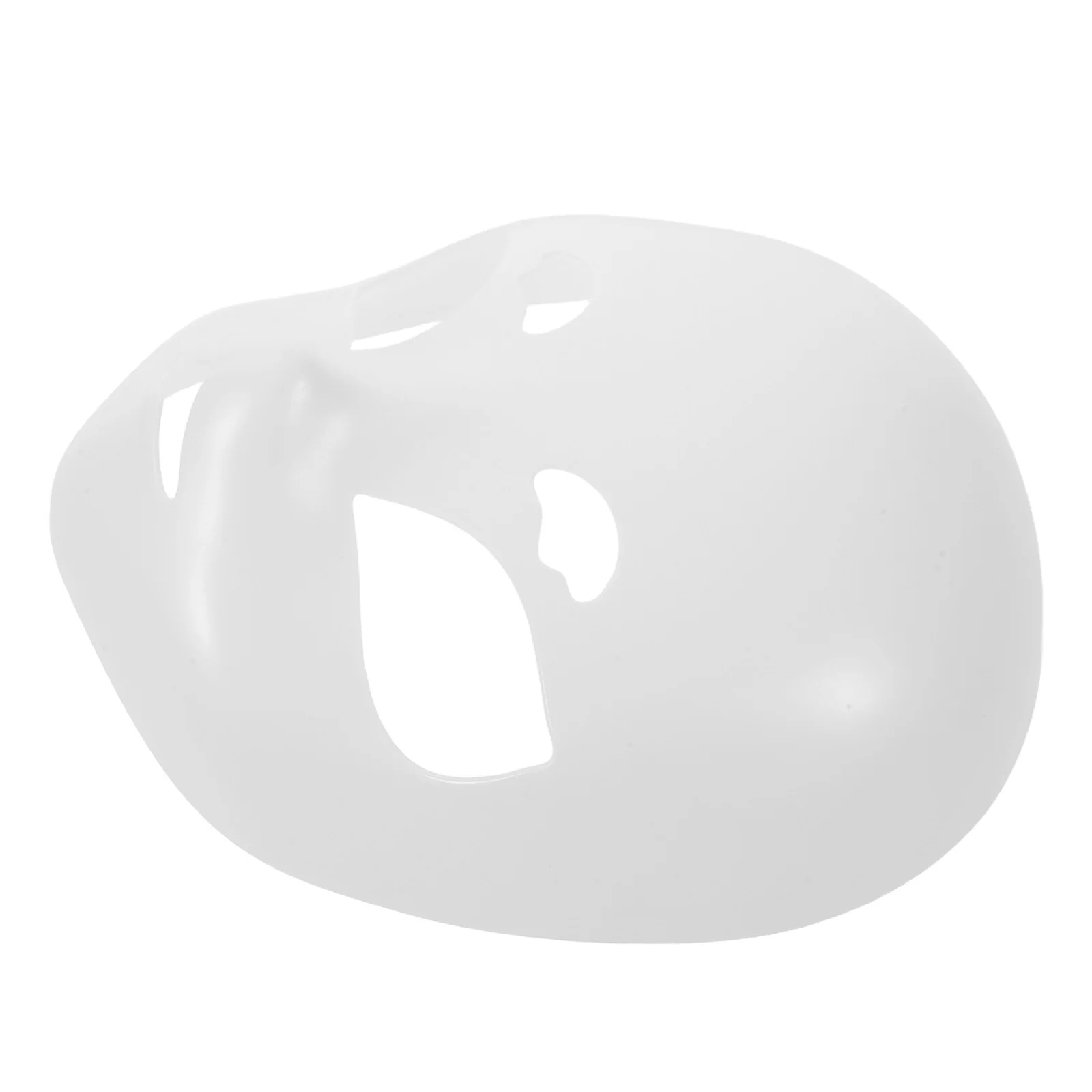 Ongeverfd wit fursuit hoofdbasismasker voor creatieve cosplay Halloween maskerade dierenkostuumaccessoires cosplay masker