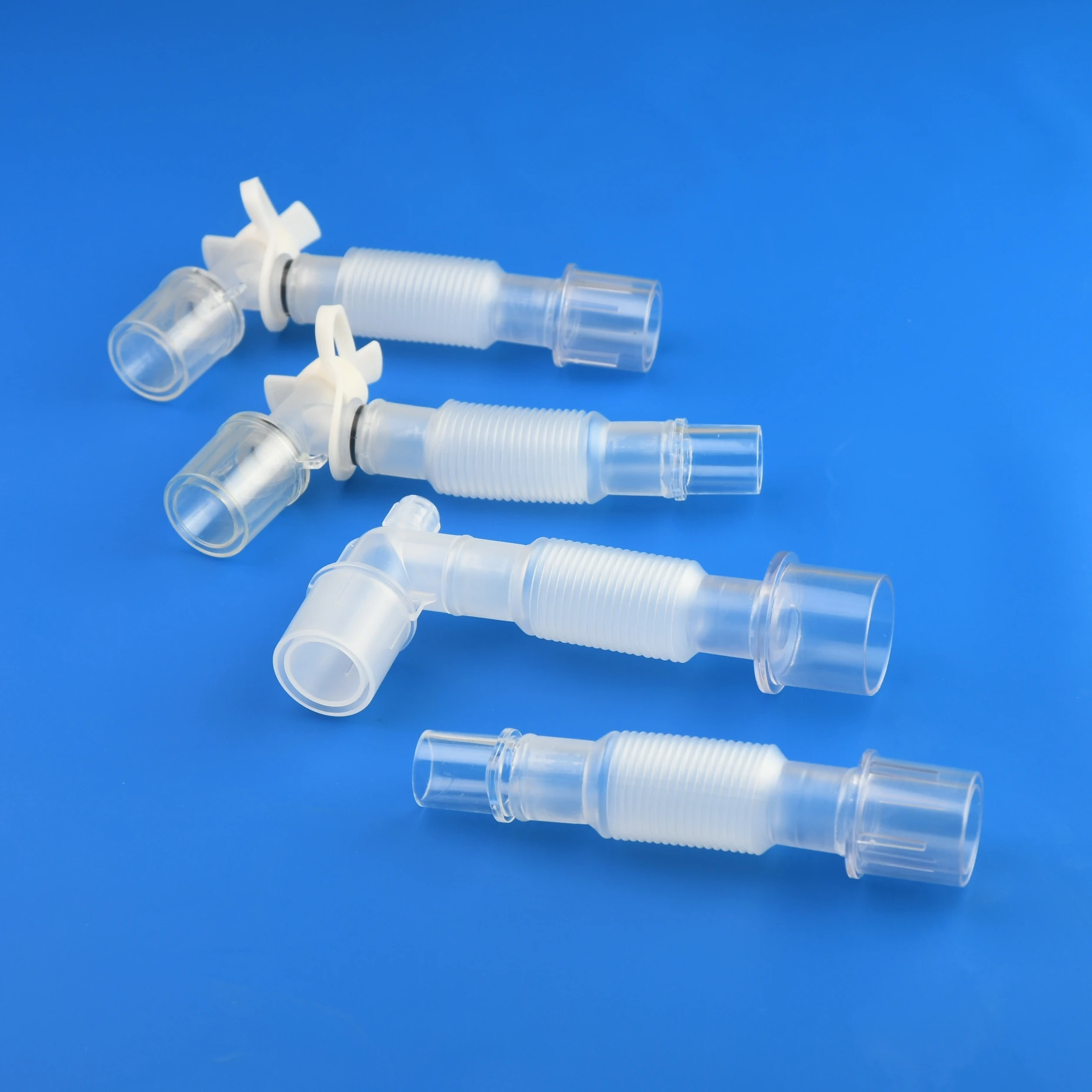 Anesthesia extension tube,Disposable Anesthesia Breathing Circuit,Thread Extension Tube,L-shaped Rotary Joint