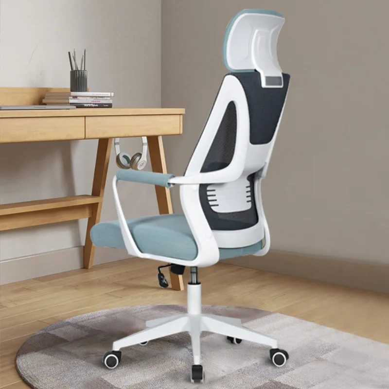 

Ergonomic Office Chair with Lumbar Support Adjustable Height Swivel Computer Chair Mesh Back Task Seat Comfort Executive Chairs