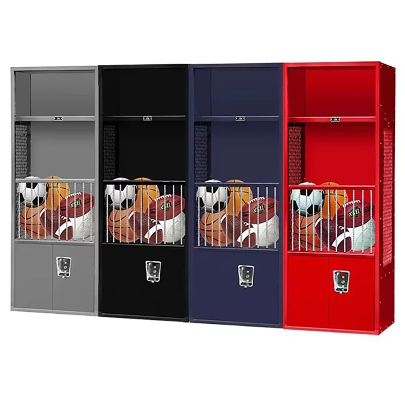 

College Baseball Football Sports Container Metal Lockers Ball