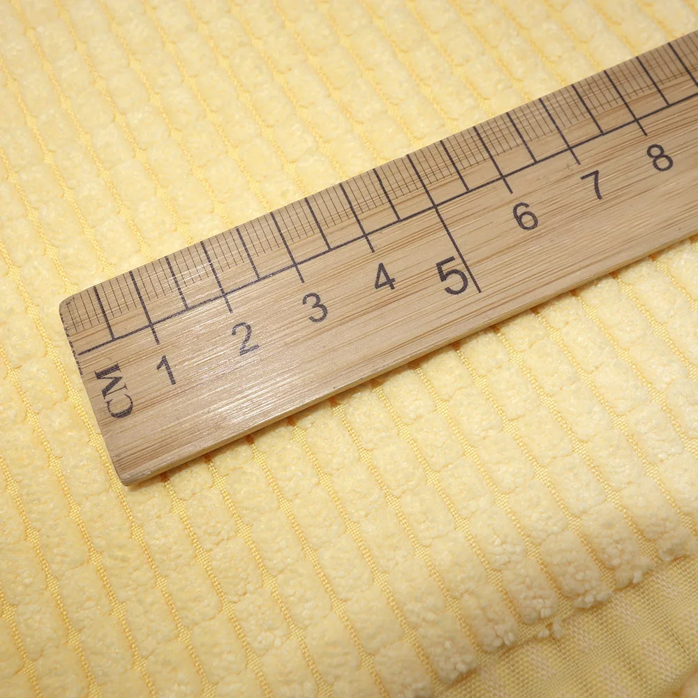 Corn Grain Corduroy Bubble Fabric – Soft Cut Pile Solid Color Material For Sofa, Pillows, Cushions, Toys & DIY Projects
