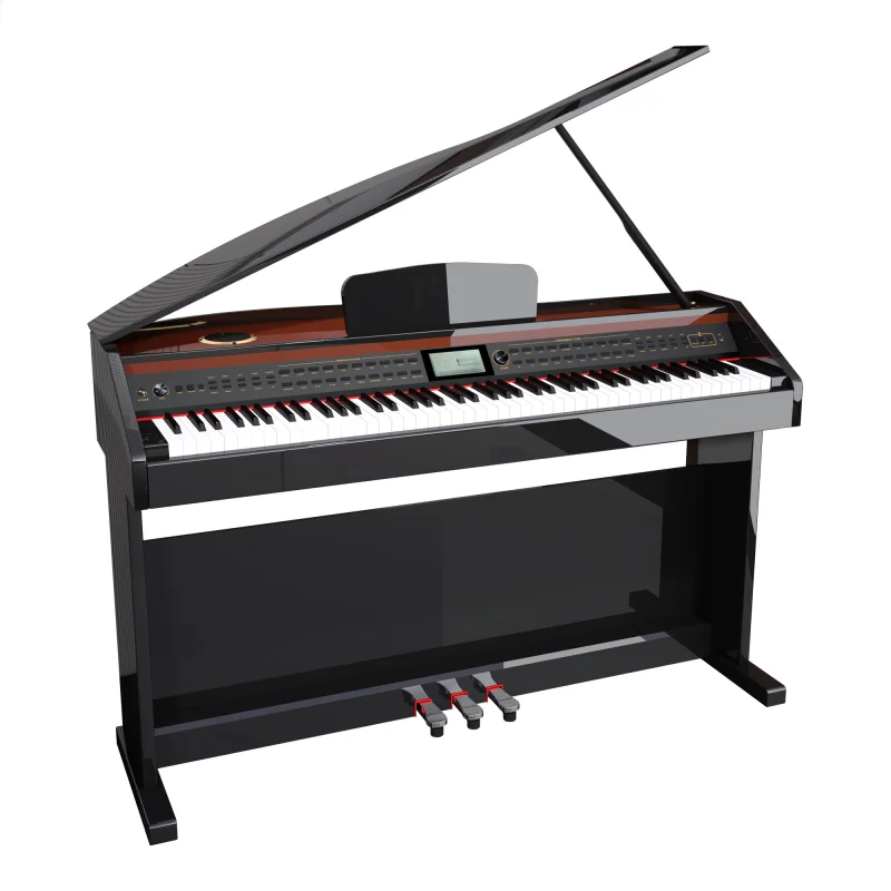 

Professional Lacquered Hammer Grand Piano 88 Keys Heavy Hammer Music Digital Electric Piano