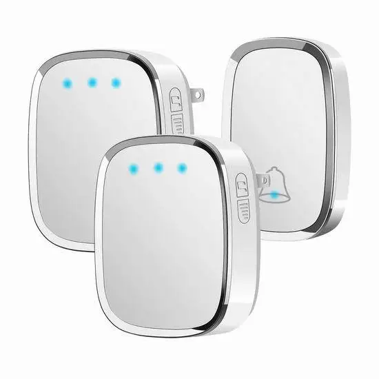 

Suitable forBoying A101 one to two wireless doorbell household AC digital doorbell waterproof door bell music doorbell long dist