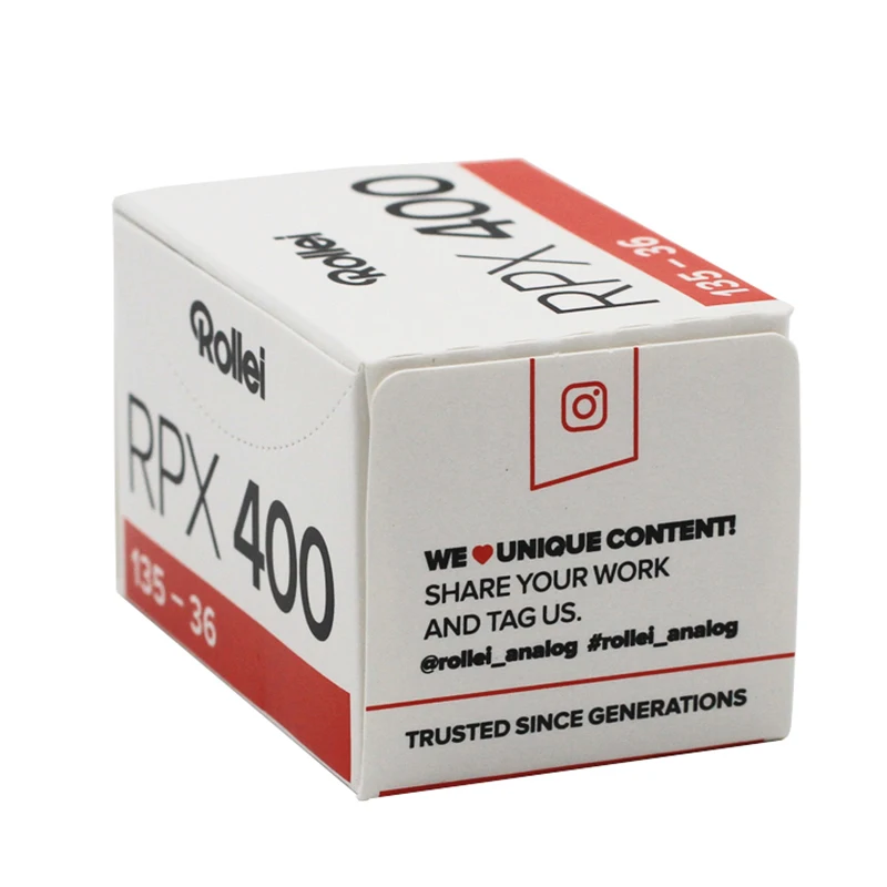 20 Rolls 135 35mm Rollei RPX 100 RPX 25 RPX 400  Rollei SUPERPAN 200 Rollei Retro 80S Retro 400S B&W Negative Film（36 Exp/Roll）