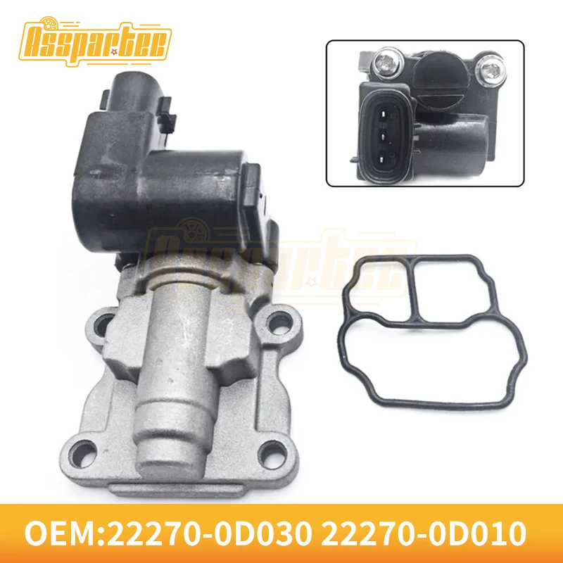 

Клапан управления холостым воздухом 22270-0D030 для Chevrolet Prizm Toyota Corolla 1.8L 22270-22050 22270-0D010