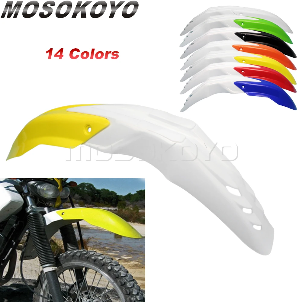 Front Fender Mudguard For Suzuki DRZ 400 SM RMZ450 DR250 DR650 Kreidler 125 Supermoto Motorcycle Accessories Mud Fender Guard