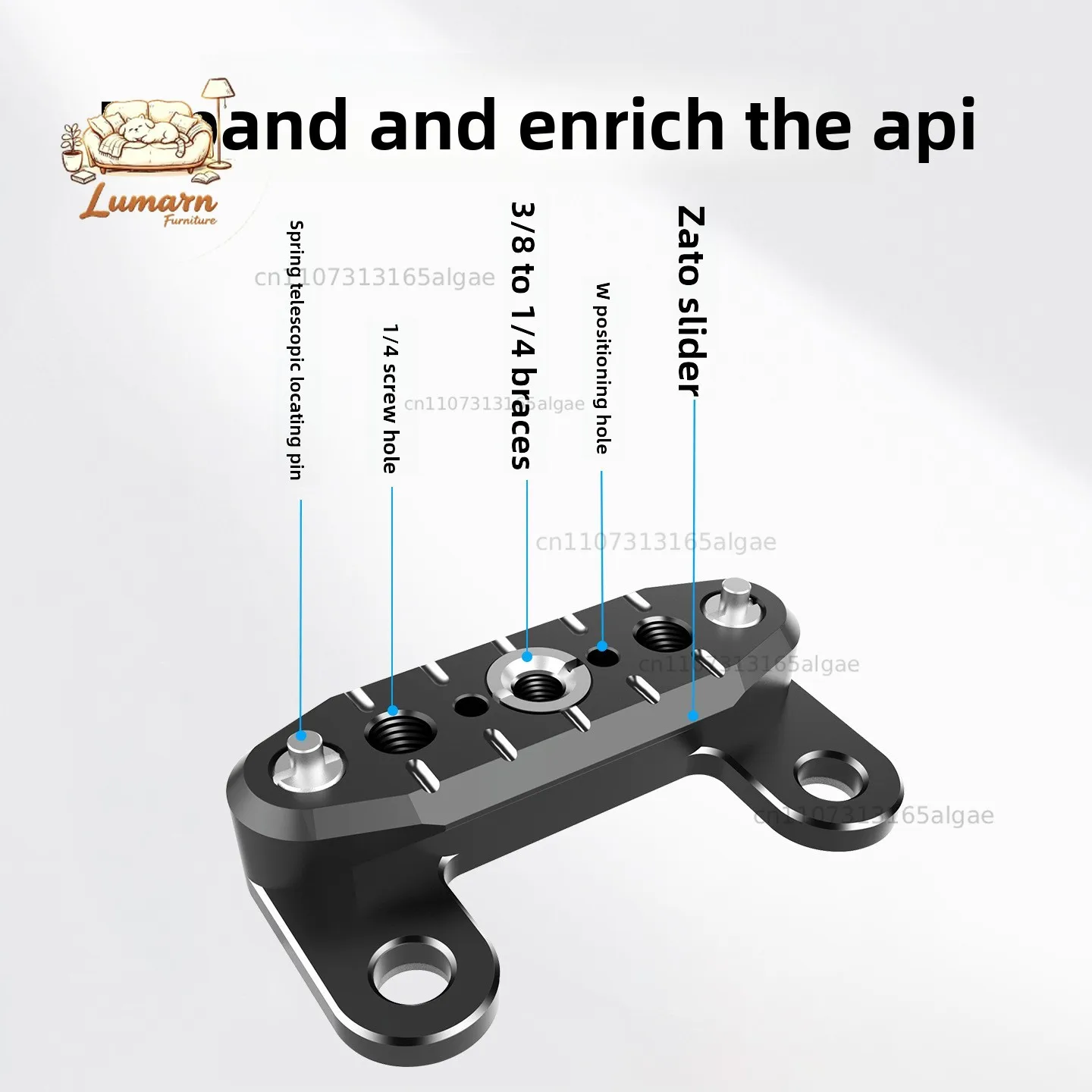 Suitable for fx30 top expansion plate SLR camera accessories nato slider expansion photography accessories