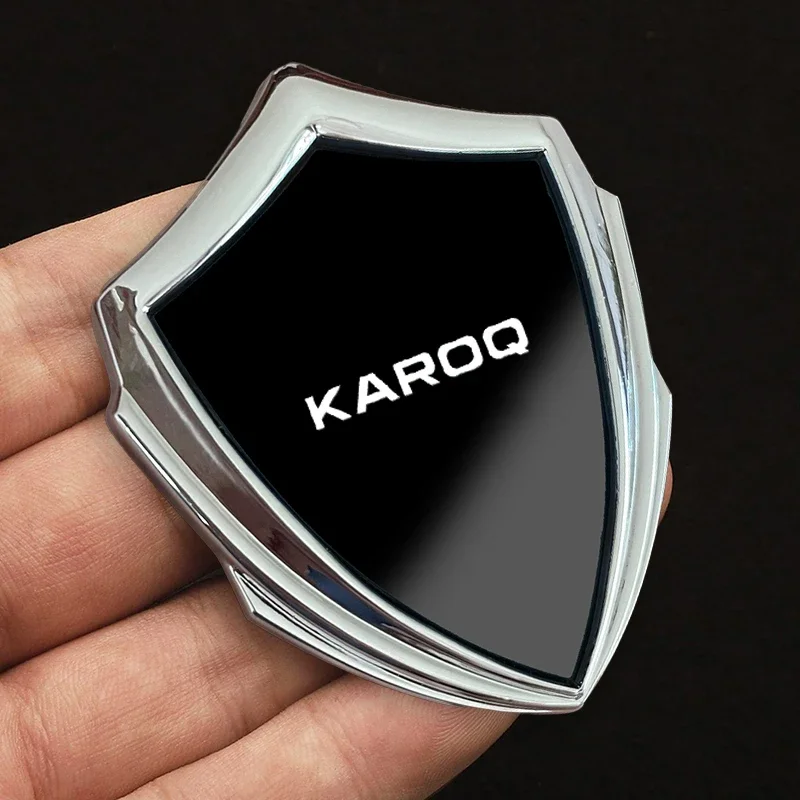 car stickers 3D metal accsesories auto accessory for For SKODA KAROQ