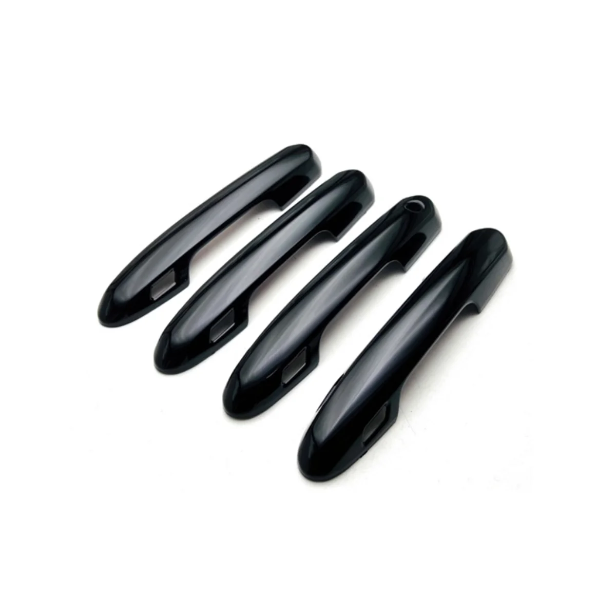 غطاء مقبض باب السيارة الخارجي ، ملصقات الكسوة لتويوتا كراون كروس 2023 ، اكسسوارات سوداء