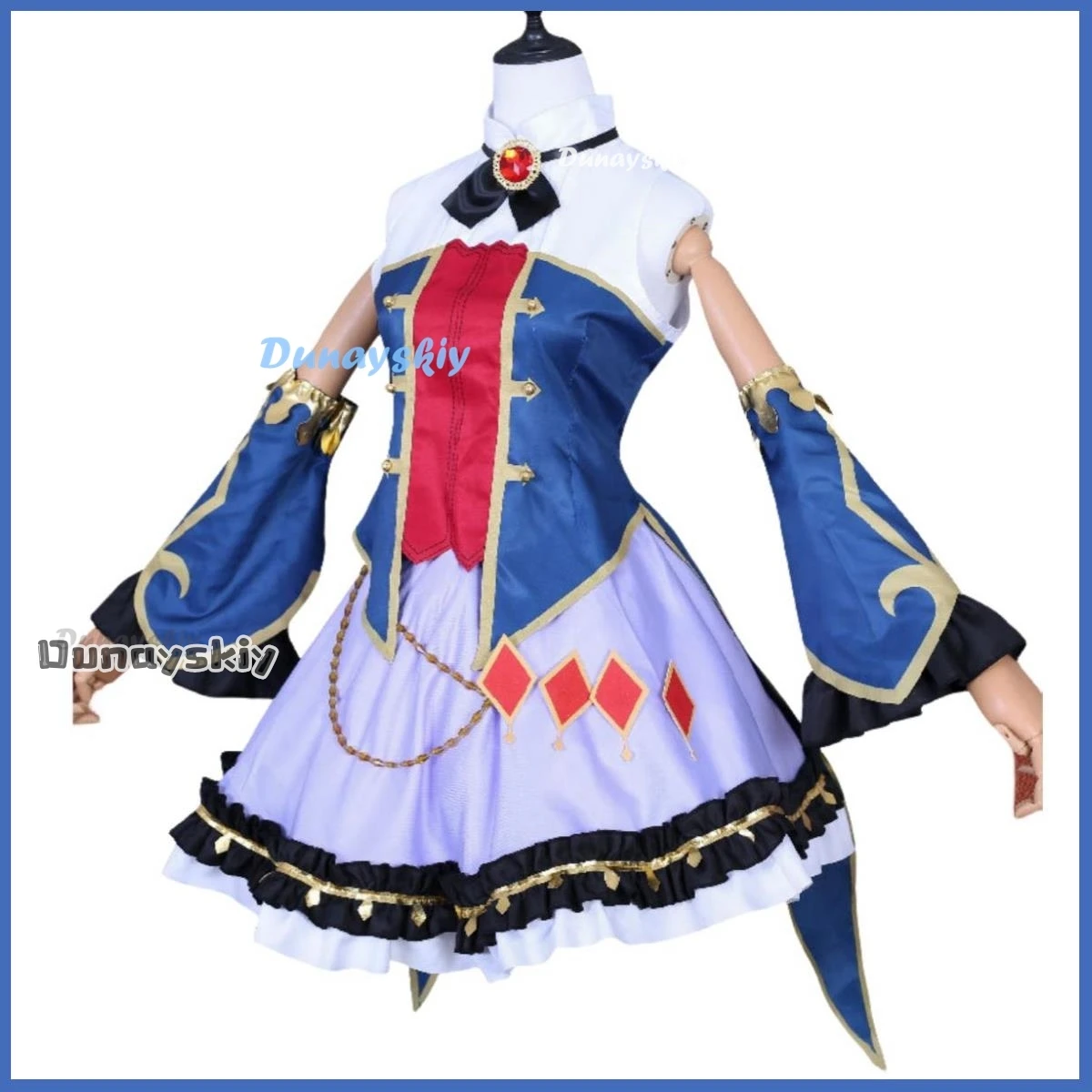 Anime Game Princess Connect! Re:Dive Momochi Kiruya Karyl Cosplay Costume Wig Lolita Skirt Uniform Adult Woman Sexy Kawaii Suit