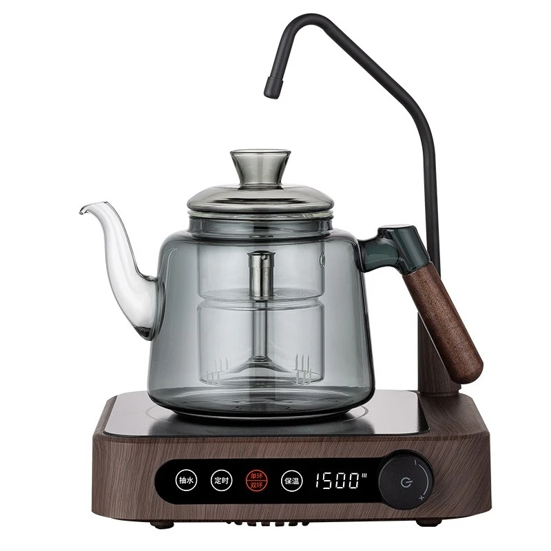 

Mini small tea maker household boiling water glass steaming pot