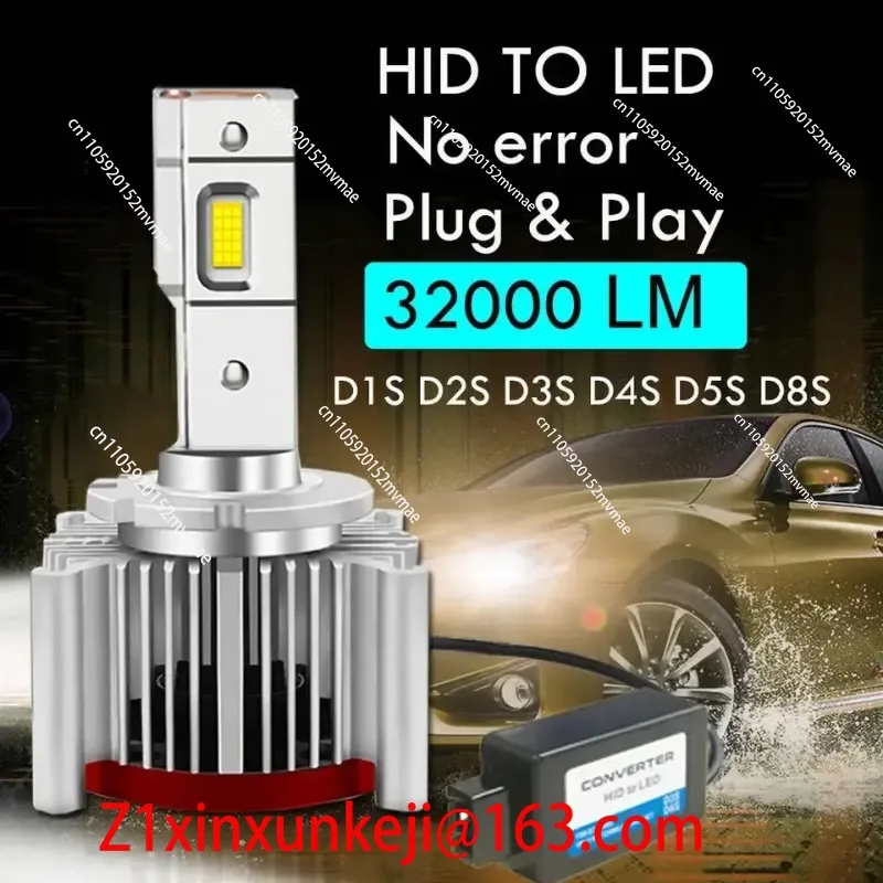 D1s Led 120w D3S Canbus CSP D2S D4S D8S D5 LED Bulb 50000LM 200W Super Bright D1s 360 Doppel