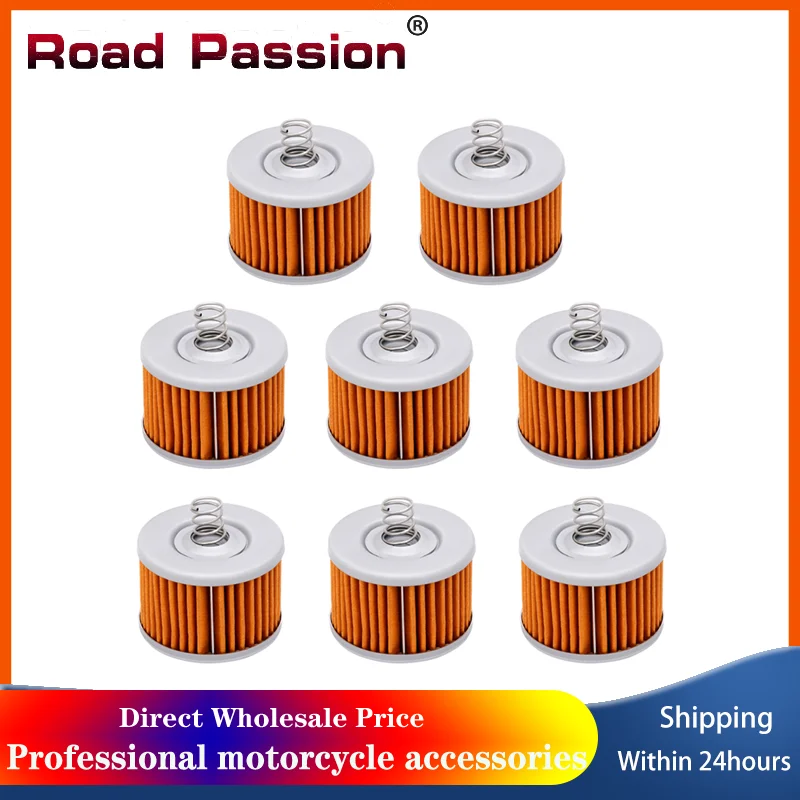 1/2/4/8pcs Motorcycle Oil FilterFor YAMAHA YS125 FZ16 150 Byson For Bajaj 100 Boxer (CT100) 115 Caliber 130 Boxer (BM150) 135