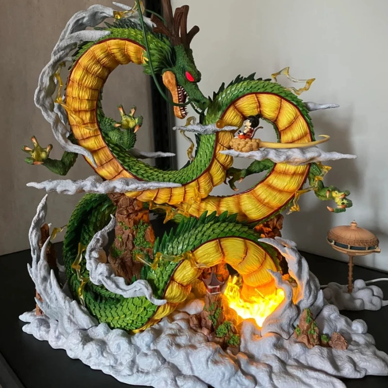 Пустые ручные творции Shenlong и Xiaowu могут блестить аниме-сцены, модели и украшения для скульптур, восстановленные игрушки Super Saiyan Пустые ручные творции Shenlong и Xiaowu могут блестить аниме-сцены, модели и украшения для скульптур, восстановленные игрушки Super Saiyan