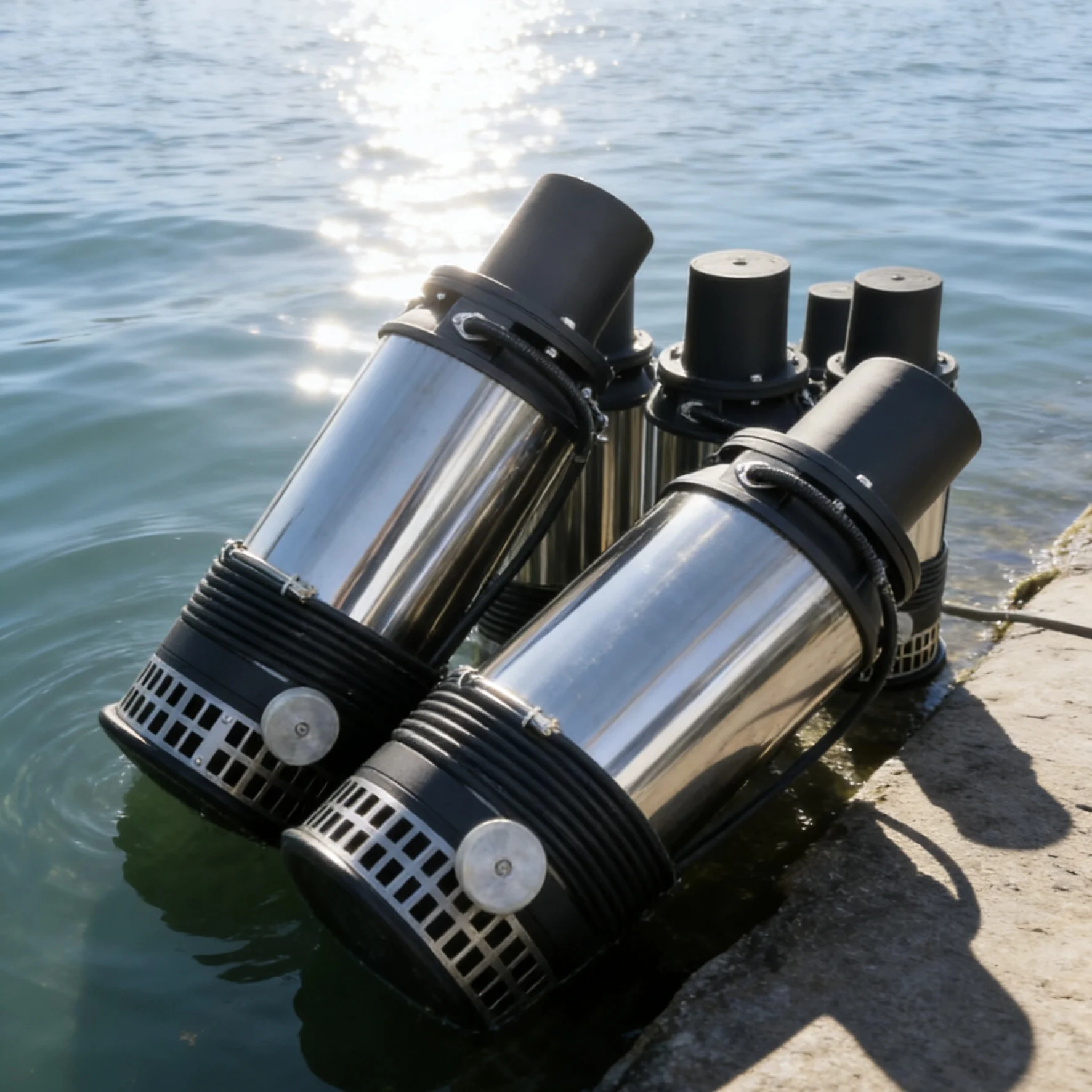 

Китайский электрический погружной насос для аквакультуры 3 л.с., 6 дюймов, для прудов с рыбой, креветками, аквариумов, марикультуры.