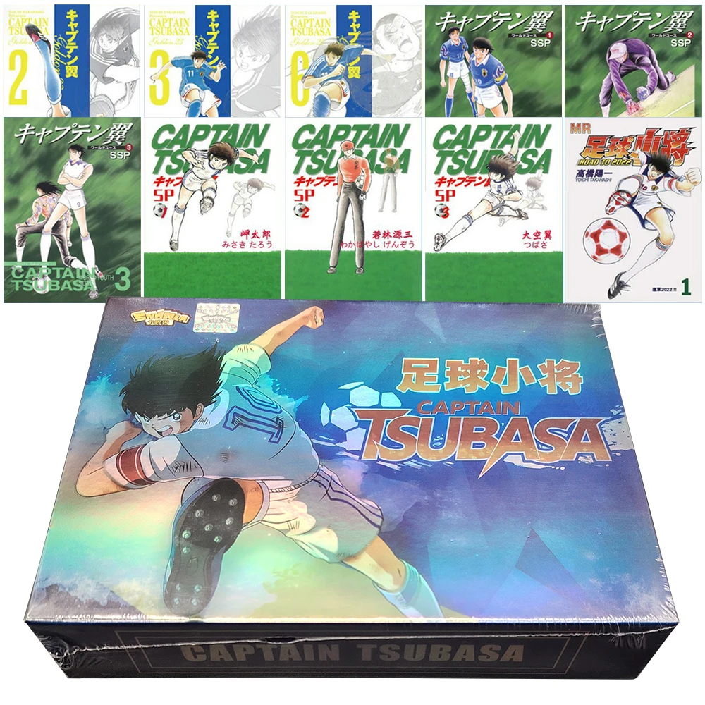 

Football Themed Anime Collection Card Japanese Classic Youth Hot Blooded Plot Creative Character Card Children Christmas Gifts