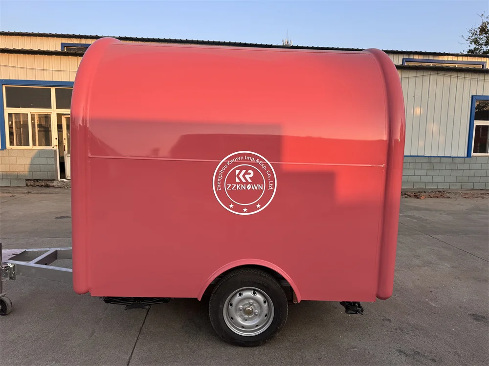 شاحنة طعام الشارع، عربة هوت دوج، مطعم خارجي، عربة آيس كريم متنقلة، كشك القهوة، مقطورة شاحنة طعام