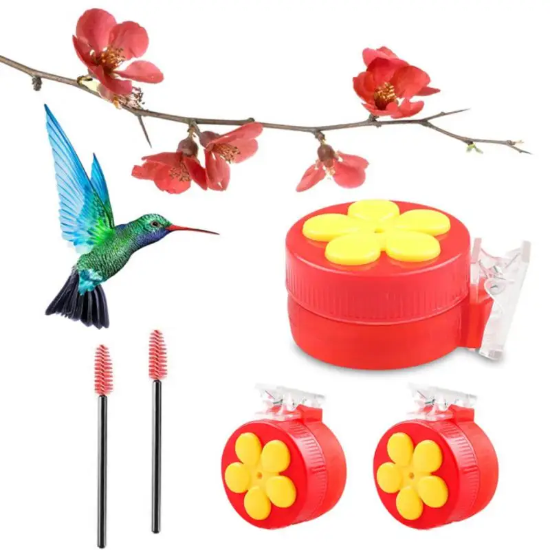 

Handheld Bird Feeder Outdoor Terrace Garden For Pet Feeder Hummingbird Hand Feeder Flower Hummingbird Feeding Bird Feeders