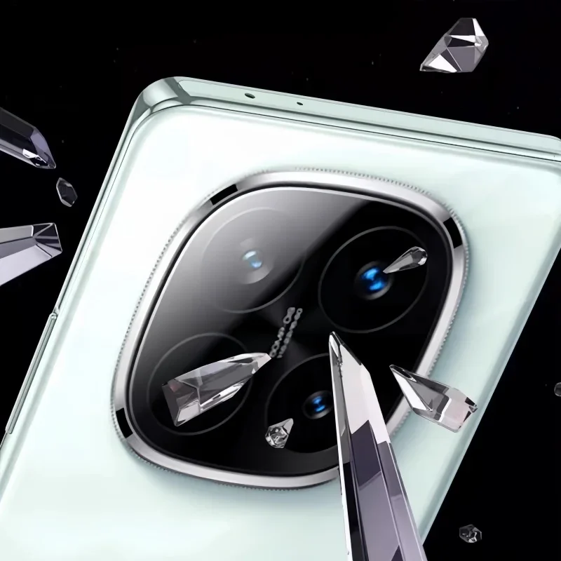 واقي عدسة الكاميرا من الزجاج المقسى لهاتف Redmi Note 14 Pro+/Pro Plus - غطاء مقاوم للخدش سهل التركيب مع فتحات دقيقة #5