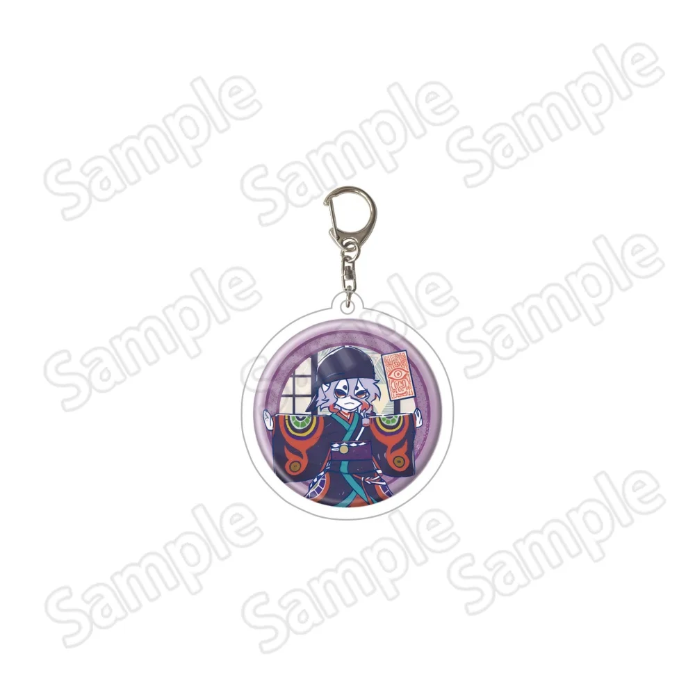 6cm Acrylic Keychain Anime Mononoke Medicine Seller Kinrou Bag Charm Pendant Collectible Ornament Fans Gift